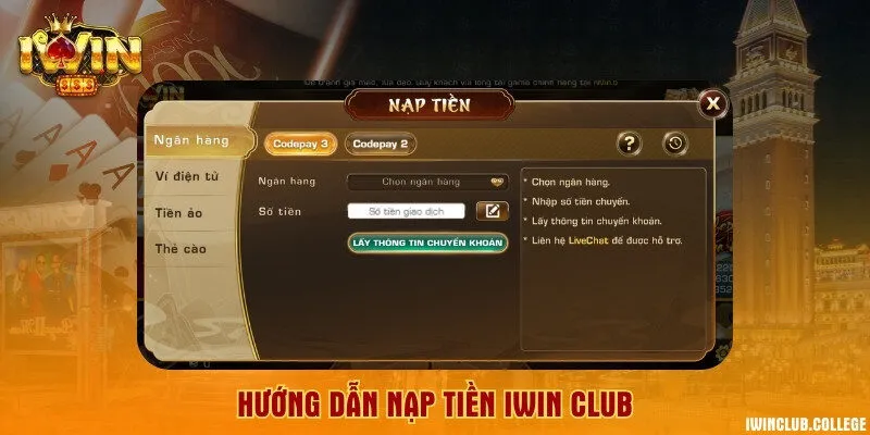 Nạp tiền iWin Club